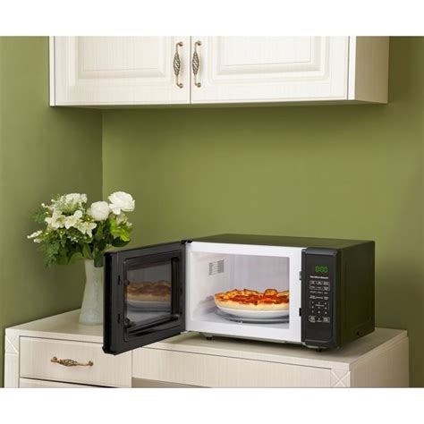 0.9 cu. ft. Matte Black Microwave Oven – The Market Depot