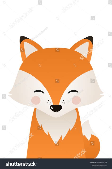 Fox Face Drawing For Kids