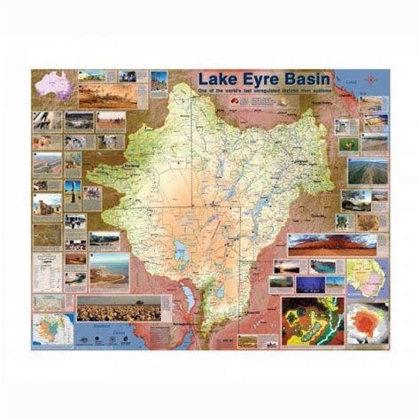 Lake Eyre Basin Map | DCQ