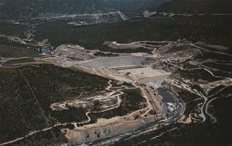 Oroville Dam California Postcard