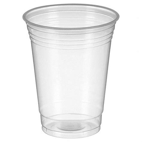 DART, 16 oz Capacity, Clear, Disposable Cold Cup - 23UA89|16PX - Grainger