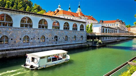 The river Ljubljanica and its bridges » Visit Ljubljana