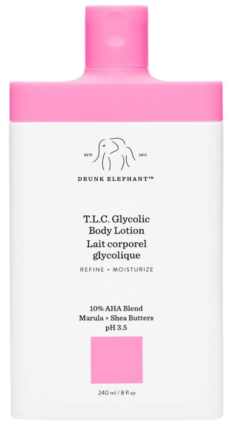 Full ingredients list Drunk Elephant T.l.c. Glycolic Body ...