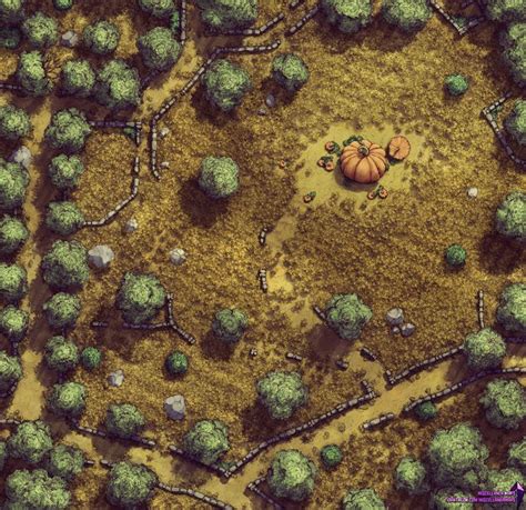 Forgotten Golden Wheat Fields (33x34) | Miscellanea Tabletop Battlemaps on Patreon | Tabletop ...