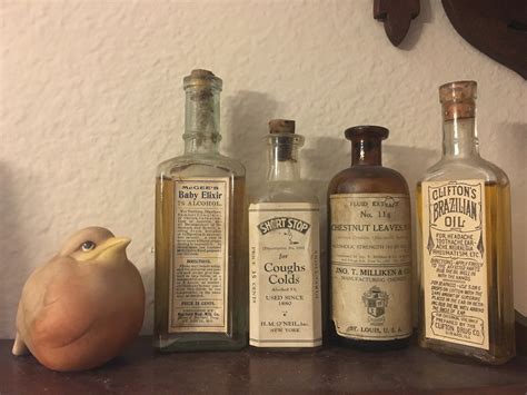 Antique/Vintage Labeled Medicine Bottles | Collectors Weekly