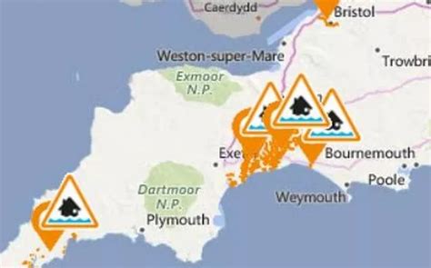 Flood alerts are issued in Devon - Devon Live