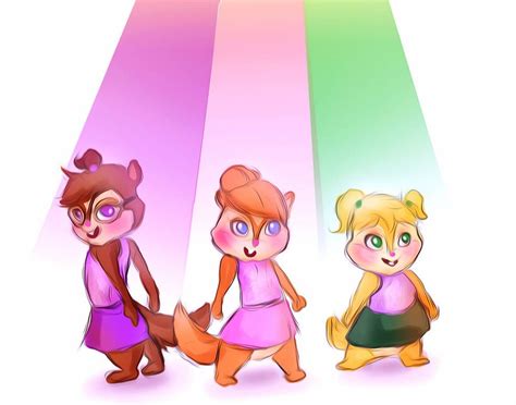 Chipettes by Loveless-Nights on DeviantArt | Alvin and the chipmunks, The chipettes, Childhood ...