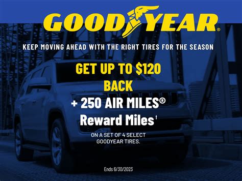 Current Rebates – Heritage Tire Sales