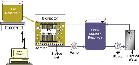 Figure 3 from The forward osmosis membrane bioreactor: A low fouling ...