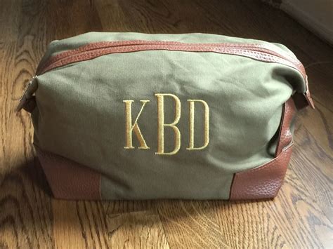 Personalized Men's Toiletry Kit Men's Toiletry Bag