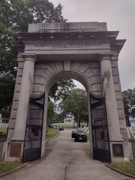 GA - Marietta National Cemetery Wisconsin monument | Civil War ...