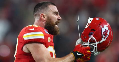 Travis Kelce on yelling at, bumping Andy Reid during Super Bowl LVIII ...