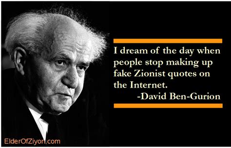 No, Ben-Gurion did NOT say "We must expel Arabs and take their place."