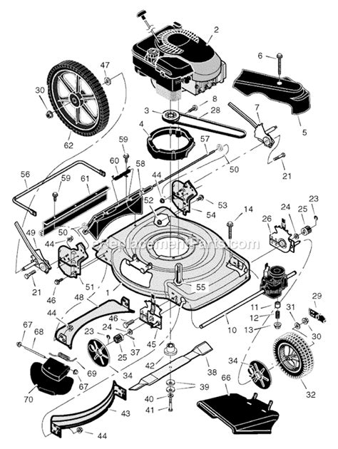 Murray 22" Lawn Mower | 228511x8F | eReplacementParts.com