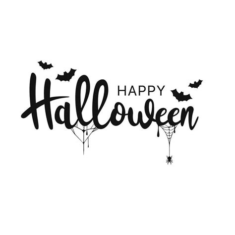 Happy Halloween Font Fabric Panel White - Etsy | Happy halloween font, Halloween fonts ...