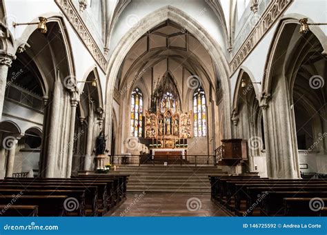 The Benedictine Monastery With The Church Of St Adalbert From 14th ...