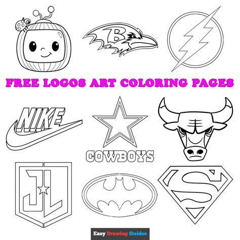 Sports Logos Coloring Pages