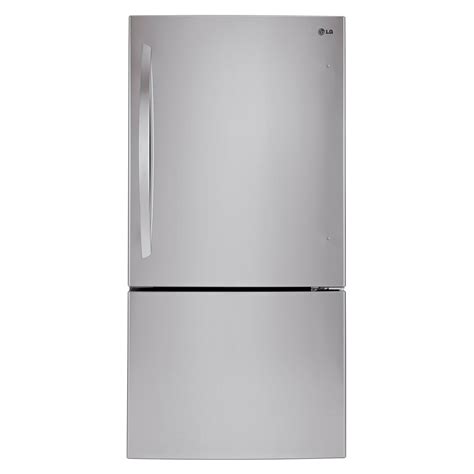 Single-Door Bottom Freezer Refrigerator - Sears