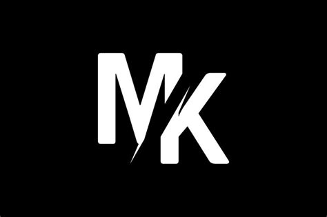 Monogram MK Logo Design Graphic by Greenlines Studios · Creative ...