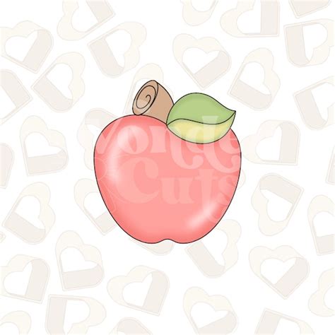 Apple Cookie Cutter - Etsy