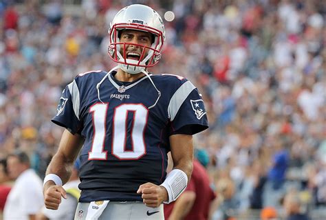 Jimmy Garoppolo is open to a contract extension with the Patriots