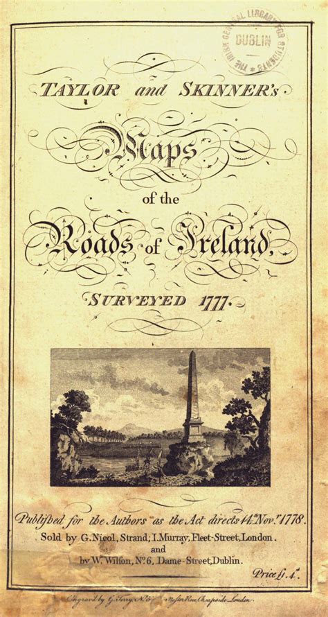 Old Maps of Ireland - Provinces from the 1790 Roque Map