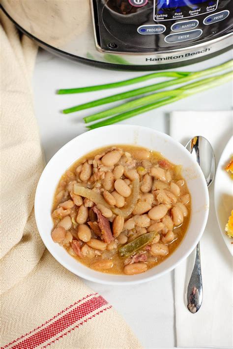 Slow Cooker Pinto Beans and Ham - Scattered Thoughts of a Crafty Mom by ...