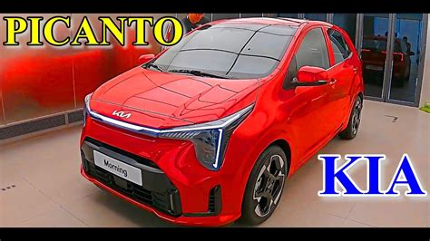 2024 KIA PICANTO NEW - exterior & interior overview - YouTube