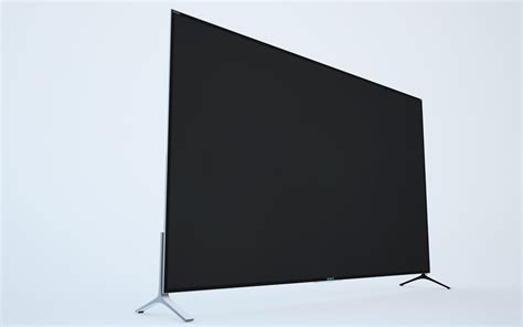 Sony 65 Inch 4K TV 2015 Model 3D Model C4D - CGTrader.com