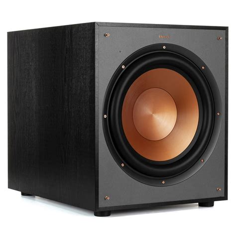 Klipsch R-120SW 12" Subwoofer (Black Brushed Vinyl) - Walmart.com ...