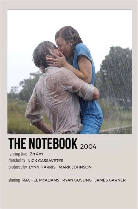 The notebook movie poster – Artofit