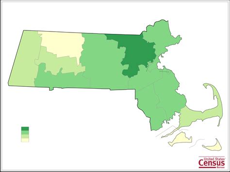 Massachusetts County Population Map Free Download