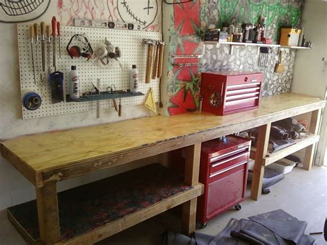 Maximize Your Workbench | Garage workbench plans, Garage work bench, Workbench with storage