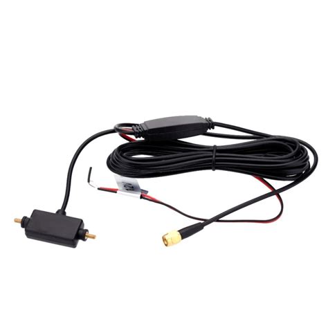 T-100 SMA Connector Car Digital TV Box Antenna, Dual Antennas, Cable ...