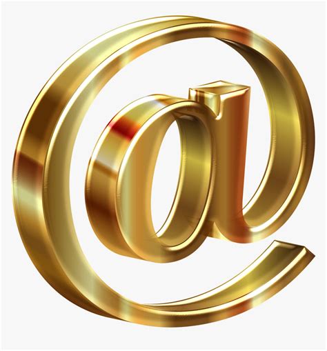 Transparent Email Png Icon - Email Icon Png Gold, Png Download , Transparent Png Image - PNGitem