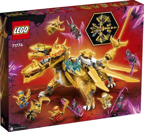 71774 LEGO Ninjago Lloyd's Golden Ultra Dragon (989 Pieces)