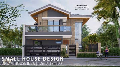 D07 | Dream House Idea | 12m x 17m Lot Small House Design - YouTube