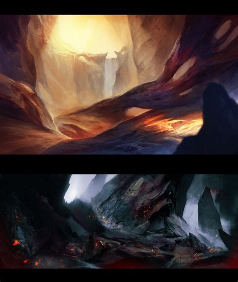 Environment sketches by Vetrova on DeviantArt