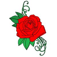 Rose Tattoo Png Picture Transparent HQ PNG Download | FreePNGImg