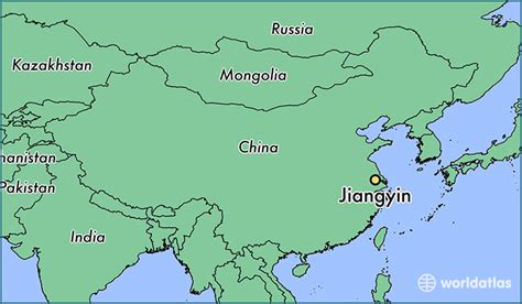 Where is Jiangyin, China? / Jiangyin, Jiangsu Map - WorldAtlas.com