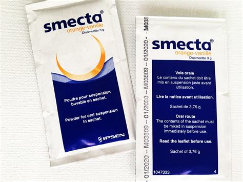 Smecta 3g 60 Sachets: Effective Acute Diarrhea Treatment