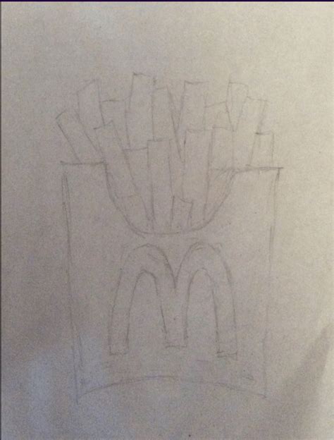 mcdonald's fries : r/drawing