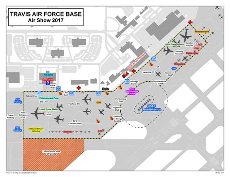 Travis Air Force Base Map - Maps Model Online