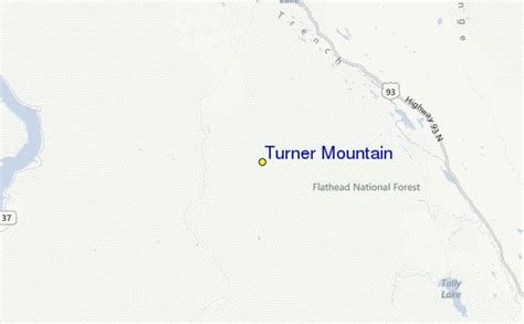 Turner Mountain Ski Resort Guide, Location Map & Turner Mountain ski ...