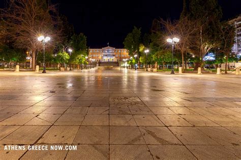 Syntagma Square in Athens Greece