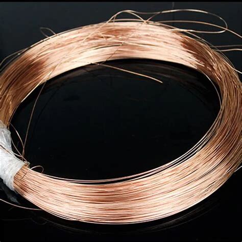 2MM Copper Color Metal Copper Wire Very Strong Can Make Shape Diy Jewelry Making Findings ...