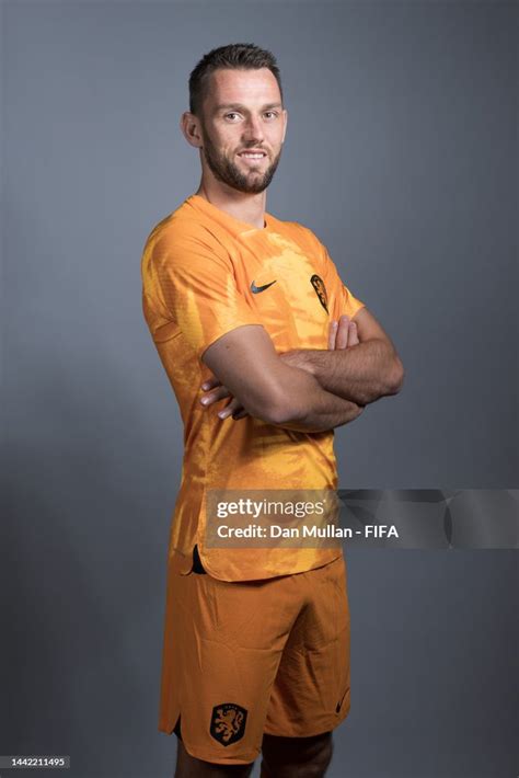 Stefan De Vrij of Netherlands poses during the official FIFA World... News Photo - Getty Images