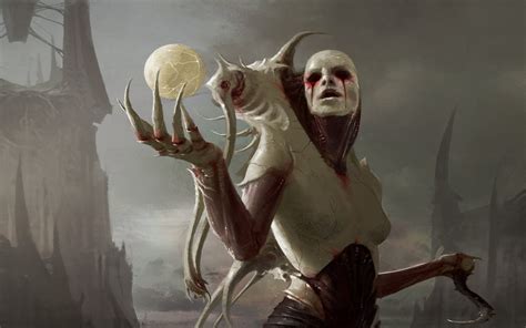 White creature wallpaper, horror, creature, Magic: The Gathering HD wallpaper | Wallpaper Flare