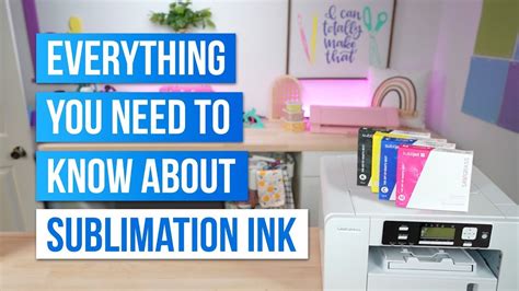 Everything You NEED to Know About Sublimation Ink! - YouTube