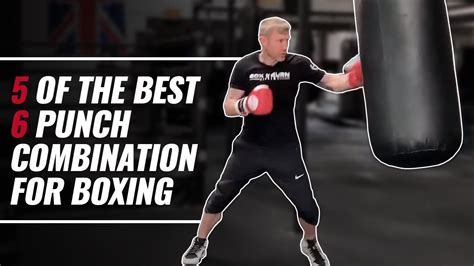 5 of the best 6 punch combinations for boxing with Olympian boxer - YouTube